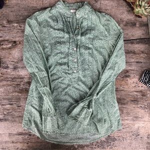 J.CREW long sleeve blouse.